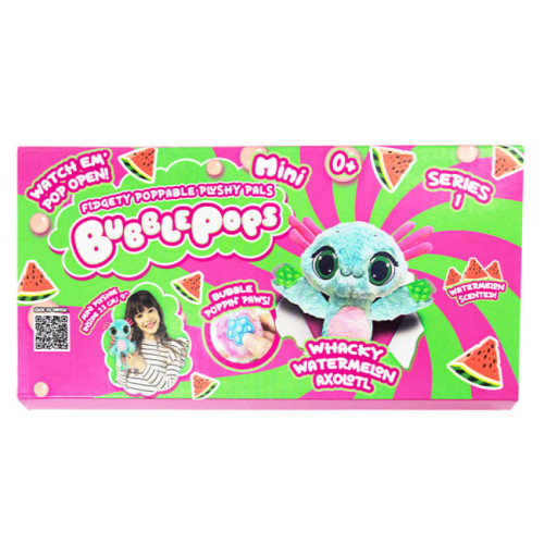 М’яка іграшка Bubble Pops міні Кавуневий аксолотль 20 см (2402005/9) — 13219