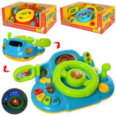 Розвиваюча іграшка музичне кермо Play Smart Юний водій, 3 кольори (7317)