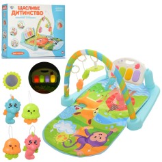 Игровой коврик для младенца с пианино (M 5500)