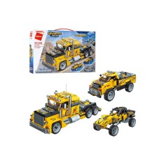 Конструктор-вантажівка Qman, пікап, баггі, 3в1 (42108)