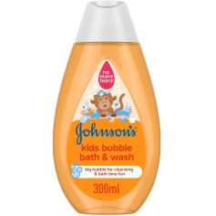 Дитячий гель для душу Johnson’s Baby Kids Bubble Bath & Wash 300 мл