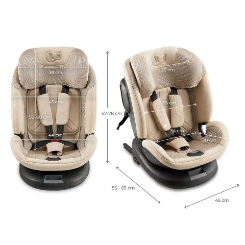 Автокрісло Kinderkraft Xpedition 3 i-Size Beige (KCXPED03BEG0000) — 16145 Автокрісло Kinderkraft Xpedition 3 i-Size Beige (KCXPED03BEG0000) — 16145