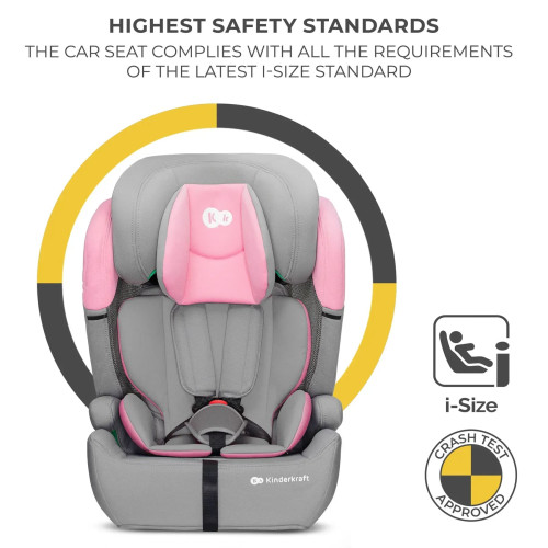 Автокресло Kinderkraft Comfort Up i-Size Pink (KCCOUP02PNK0000) — 16153 Автокресло Kinderkraft Comfort Up i-Size Pink (KCCOUP02PNK0000) — 16153