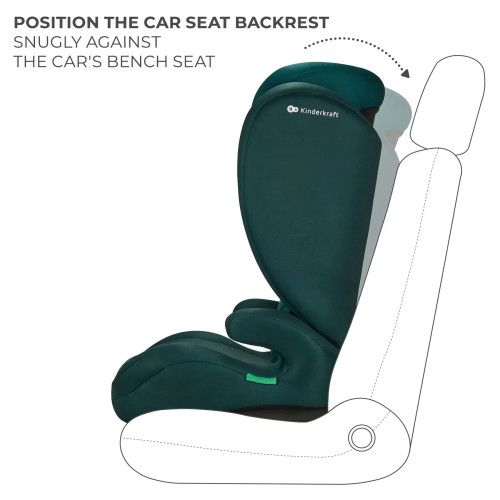 Автокрісло Kinderkraft i-Spark Green (KCISPA00GRE0000) — 16174