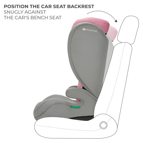 Автокрісло Kinderkraft i-Spark Pink (KCISPA00PNK0000) — 16176 Автокрісло Kinderkraft i-Spark Pink (KCISPA00PNK0000) — 16176