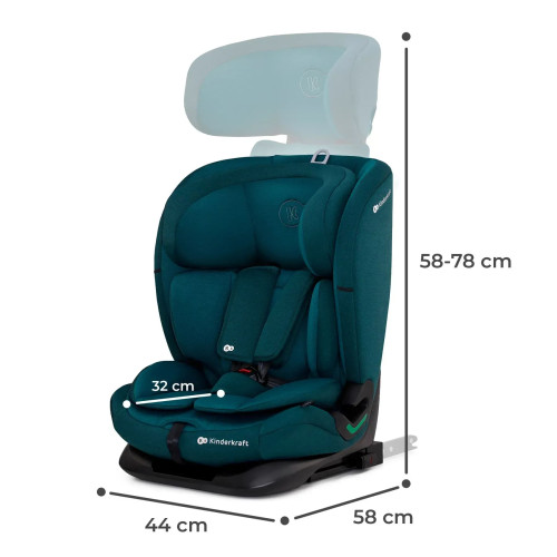 Автокрісло Kinderkraft Oneto3 i-Size Harbour Blue (KCONE300BLU0000) — 16158