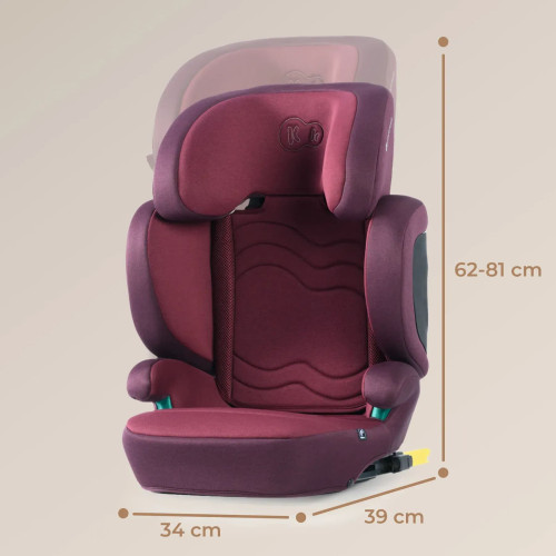 Автокрісло Kinderkraft Xpand 2 i-Size Cherry Pearl (KCXPAN02RED000) — 16165