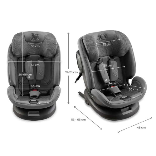 Автокрісло Kinderkraft Xpedition 3 i-Size Grey (KCXPED03GRY0000) — 16147 Автокрісло Kinderkraft Xpedition 3 i-Size Grey (KCXPED03GRY0000) — 16147