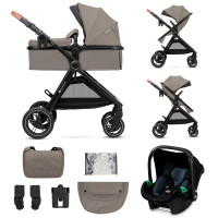 Универсальная коляска 3 в 1 Kinderkraft Esme Sand Beige (KSESME00BEG3000)