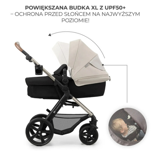 Универсальная коляска 3 в 1 Kinderkraft Moov 2 Moonlight Gray (KSMOOV02GRYEV00) — 16294