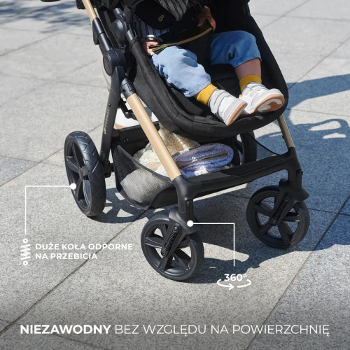 Универсальная коляска 3 в 1 Kinderkraft Moov 2 Moonlight Gray (KSMOOV02GRYEV00) — 16294