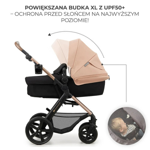 Универсальная коляска 3 в 1 Kinderkraft Moov 2 Sand Beige (KSMOOV02BEGEV00) — 16355 Универсальная коляска 3 в 1 Kinderkraft Moov 2 Sand Beige (KSMOOV02BEGEV00) — 16355