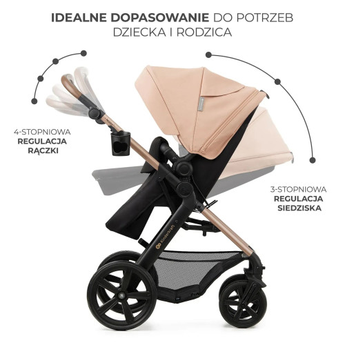 Универсальная коляска 3 в 1 Kinderkraft Moov 2 Sand Beige (KSMOOV02BEGEV00) — 16355 Универсальная коляска 3 в 1 Kinderkraft Moov 2 Sand Beige (KSMOOV02BEGEV00) — 16355