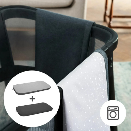 Ліжко-манеж 4 в 1 Kinderkraft Sofi Plus Grey (KLSOFIPLGRY0000) — 16320 Ліжко-манеж 4 в 1 Kinderkraft Sofi Plus Grey (KLSOFIPLGRY0000) — 16320