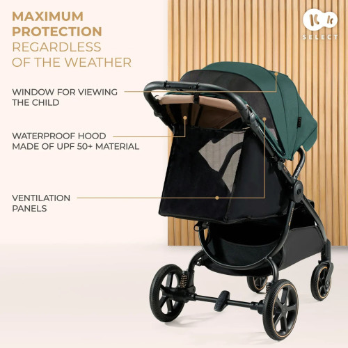 Прогулянкова коляска Kinderkraft Mitzy Jade Green (KSMITZ00GRE0000) — 16132 Прогулянкова коляска Kinderkraft Mitzy Jade Green (KSMITZ00GRE0000) — 16132