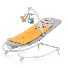 Шезлонг-гойдалка Kinderkraft Felio 2 Forest Yellow (KBFELI20YEL0000)