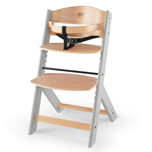 Стільчик для годування Kinderkraft Enock Gray Wood (KKKENOCGRY0000) — 16211