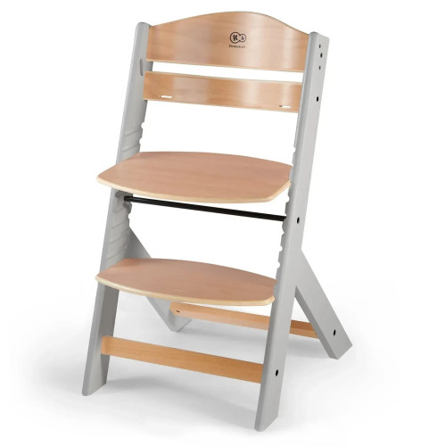 Стільчик для годування Kinderkraft Enock Gray Wood (KKKENOCGRY0000) — 16211
