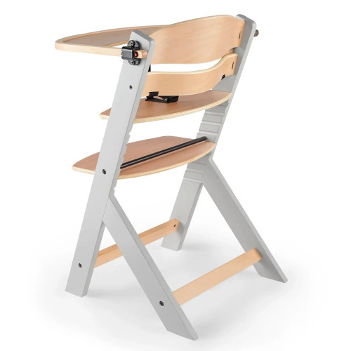 Стільчик для годування Kinderkraft Enock Gray Wood (KKKENOCGRY0000) — 16211