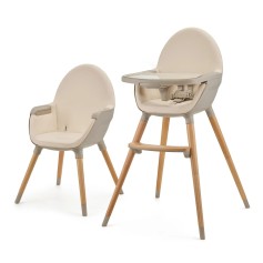 Стільчик для годування 2 в 1 Kinderkraft Fini 2 Beige (KHFINI02BEG0000)
