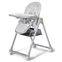 Стільчик для годування 2в1 Kinderkraft Lastree Grey (KHLAST00GRY0000)