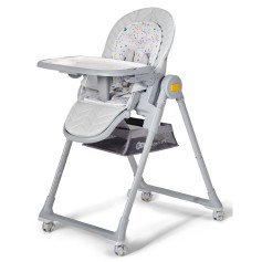 Стільчик для годування 2в1 Kinderkraft Lastree Grey (KHLAST00GRY0000)