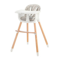 Стільчик для годування 2в1 Kinderkraft Sienna Gray (KKKSIENGRY0000)