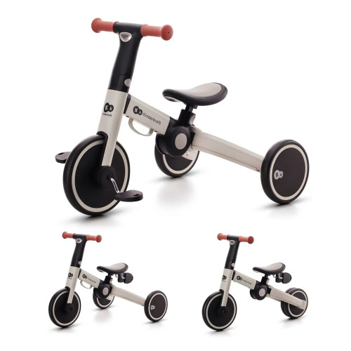 Триколісний велосипед 3в1 Kinderkraft 4TRIKE Silver Grey (KR4TRI22GRY0000) — 17429 Триколісний велосипед 3в1 Kinderkraft 4TRIKE Silver Grey (KR4TRI22GRY0000) — 17429