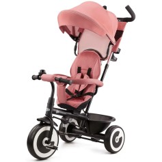 Триколісний велосипед з батьківською ручкою Kinderkraft Aston Rose Pink (KRASTO00PNK0000)