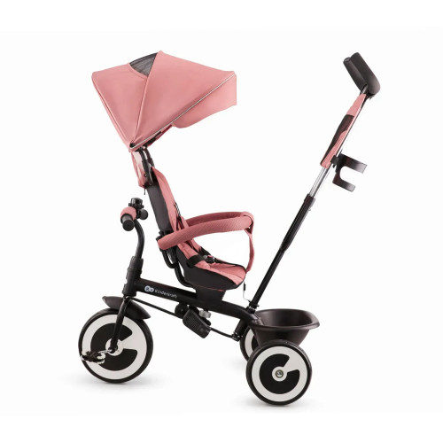 Триколісний велосипед з батьківською ручкою Kinderkraft Aston Rose Pink (KRASTO00PNK0000) — 16237 Триколісний велосипед з батьківською ручкою Kinderkraft Aston Rose Pink (KRASTO00PNK0000) — 16237