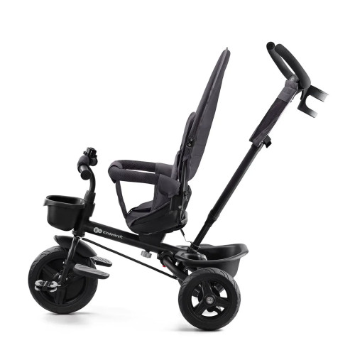 Трехколесный велосипед с родительской ручкой Kinderkraft Aveo Malachite Gray (KRAVEO00GRY0000) — 16298