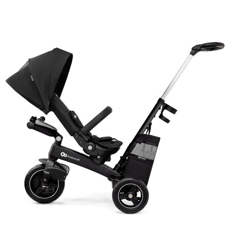 Трехколесный велосипед с родительской ручкой Kinderkraft Easytwist Black (KREASY00BLK0000) — 16559 Трехколесный велосипед с родительской ручкой Kinderkraft Easytwist Black (KREASY00BLK0000) — 16559
