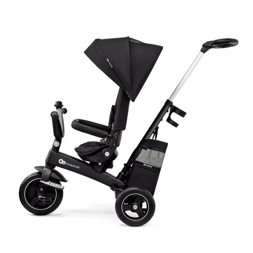Трехколесный велосипед с родительской ручкой Kinderkraft Easytwist Black (KREASY00BLK0000) — 16559 Трехколесный велосипед с родительской ручкой Kinderkraft Easytwist Black (KREASY00BLK0000) — 16559