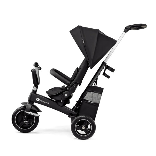 Трехколесный велосипед с родительской ручкой Kinderkraft Easytwist Black (KREASY00BLK0000) — 16559 Трехколесный велосипед с родительской ручкой Kinderkraft Easytwist Black (KREASY00BLK0000) — 16559