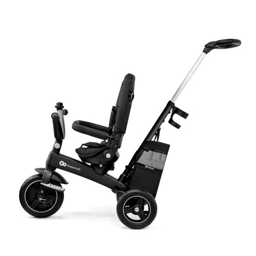 Трехколесный велосипед с родительской ручкой Kinderkraft Easytwist Black (KREASY00BLK0000) — 16559 Трехколесный велосипед с родительской ручкой Kinderkraft Easytwist Black (KREASY00BLK0000) — 16559