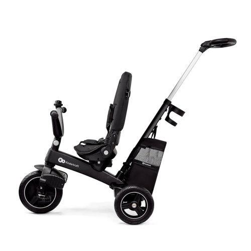Трехколесный велосипед с родительской ручкой Kinderkraft Easytwist Black (KREASY00BLK0000) — 16559 Трехколесный велосипед с родительской ручкой Kinderkraft Easytwist Black (KREASY00BLK0000) — 16559
