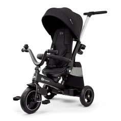 Триколісний велосипед з батьківською ручкою Kinderkraft Easytwist Black (KREASY00BLK0000)