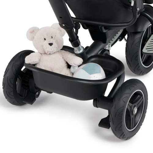 Триколісний велосипед з батьківською ручкою Kinderkraft Spinstep Platinum Grey (KRSPST00GRY0000) — 16660