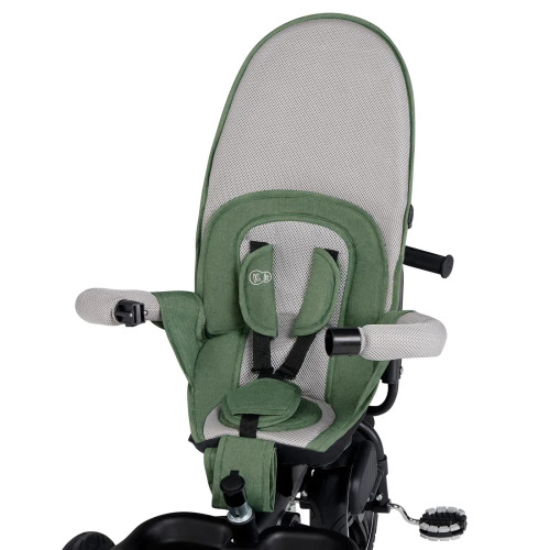 Триколісний велосипед з батьківською ручкою Kinderkraft Spinstep Pastel Green (KRSPST00GRE0000) — 16683