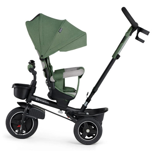 Триколісний велосипед з батьківською ручкою Kinderkraft Spinstep Pastel Green (KRSPST00GRE0000) — 16683