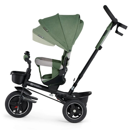 Триколісний велосипед з батьківською ручкою Kinderkraft Spinstep Pastel Green (KRSPST00GRE0000) — 16683