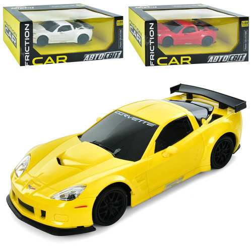 Автомодель машина металева інерційна 1:24 АвтоСвіт (AS-3006)  