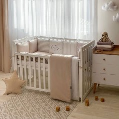 Комплект постільної білизни для новонародженого Арт Дизайн Cutey капучино