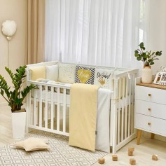 Комплект постільної білизни для новонародженого Арт Дизайн Oh Baby гірчичний