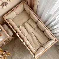 Комплект постельного белья для новорожденного Velvet мокко