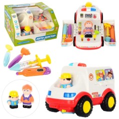 Ігровий набір лікар машинка LimoToy (836)