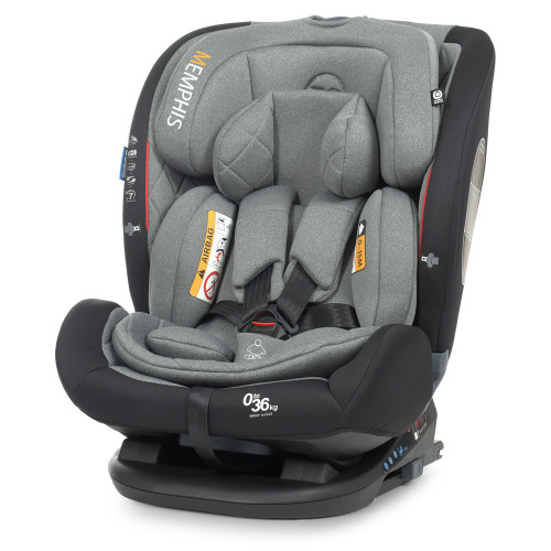 Автокрісло EL Camino ME 1093 Memphis Gray Black