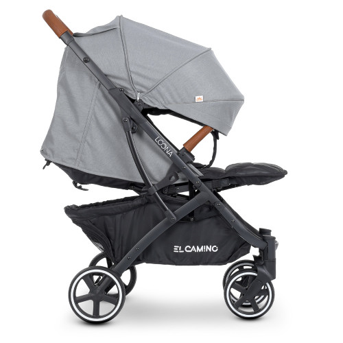 Коляска прогулочная El Camino ME 1090-1 Loona Quiet Gray — 4556