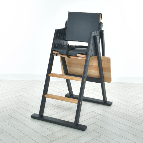 Стульчик для кормления Ommi Step up графит-натуральный — 4193