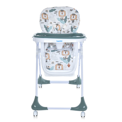 Стільчик для годування Bambi M 3233 Lion King Teal — 4946